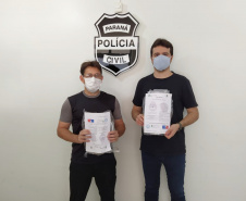 PCPR firma convênio com IFPR e recebe máscara “face shield”