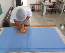  Presos já produziram 69 mil máscaras em menos de um mês