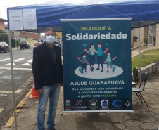 Depen de Guarapuava quer trocar 2 mil máscaras por alimentos em ação social 