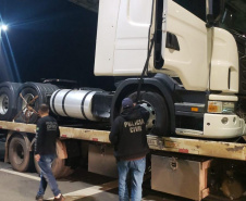Polícia Civil recupera na RMC caminhão roubado no norte do Paraná