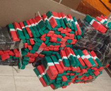 Polícia apreende 1,8 tonelada de maconha em Foz do Iguaçu