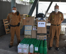 Forças policiais recebem equipamentos de proteção individual em Cascavel para prevenção à Covid-19