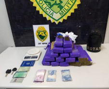 Operação Tático Móvel apreende mais de 11 quilos de drogas e aborda mais de 500 pessoas em Curitiba