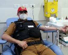 BPRv faz doação de sangue em alusão a campanha Maio Amarelo