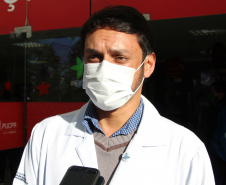 Banda de Música da PM faz homenagem para enfermeiros do Hospital da PM no Dia Internacional da Enfermagem