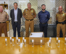 Grupo Boticário doa 2,5 mil unidades de álcool antisséptico para a Polícia Militar