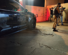 Durante operação Ostensividade II, PM prende duas pessoas em Cianorte, no Noroeste do estado