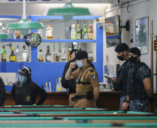  Ação fiscaliza e fecha bares durante a pandemia