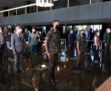  Secretário coronel Marinho participa de cerimônia de homenagem a soldado em Brasília