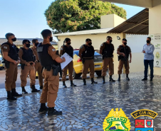 Em combate ao Covid-19, 5ª Companhia e Vigilância Sanitária abordam mais de 400 pessoas em estabelecimentos comerciais em Cianorte (PR)