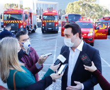  Governo reforça Corpo de Bombeiros com 34 novos veículos