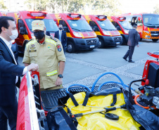  Governo reforça Corpo de Bombeiros com 34 novos veículos