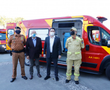  Governo reforça Corpo de Bombeiros com 34 novos veículos