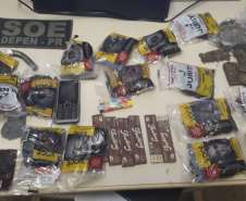 Agentes de Maringá evitam entrada de mais de 500 celulares e 11 quilos de maconha em cinco meses