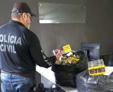 PCPR prende trio suspeito de furtos e roubos a cargas de cigarro