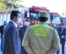  Governo reforça Corpo de Bombeiros com 34 novos veículos