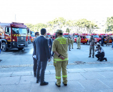  Governo reforça Corpo de Bombeiros com 34 novos veículos