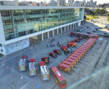  Governo reforça Corpo de Bombeiros com 34 novos veículos