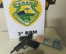 Sete foragidos da justiça são presos e quatro armas de fogo apreendidas pela PM no Sudoeste do Paraná