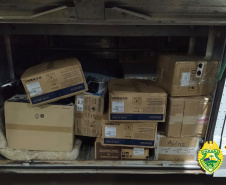 BPRv apreende carga de contrabando avaliada em mais de R$ 127 mil no Norte do estado
