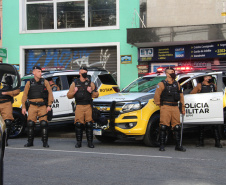 Esquema de segurança da Polícia Militar garante manistestações pacíficas neste domingo