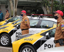 Polícia Rodoviária Estadual conta com novas viaturas para combater crimes e fiscalizar trânsito no oeste do Paraná