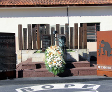 Dia Nacional do Policial e Bombeiro Militar é marcado com homenagem a policiais do BOPE que morreram em serviço