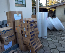 Depen distribui materiais para reforçar produção de EPIs contra o coronavírus
