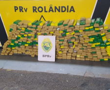 Com duas abordagens, Batalhão Rodoviário apreende mais de 700 quilos de maconha no Interior do estado