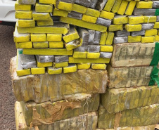  BPRv apreende mais de meia tonelada de maconha ao atender ocorrências distintas no Noroeste do estado 