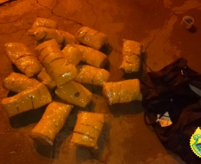  BPRv apreende mais de meia tonelada de maconha ao atender ocorrências distintas no Noroeste do estado 