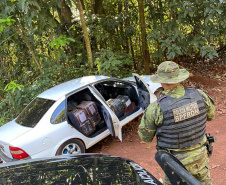 Mais de 1,5 tonelada de maconha são apreendidas pelo BPFron no oeste do Paraná