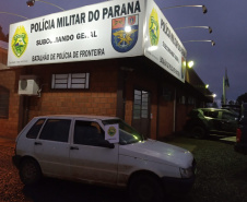 BPFron apreende 40 mil pacotes de cigarros e 98 caixas de vinhos contrabandeados no Oeste do estado