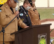Batalhão do Centro-Sul do estado comemora 31 anos de criação em Guarapuava (PR)
