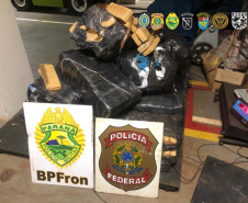 Equipes da Operação Hórus apreendem 300 quilos de maconha em Guaíra