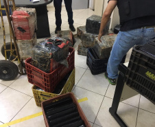  PCPR apreende 527 quilos de maconha em Foz do Iguaçu