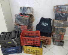  PCPR apreende 527 quilos de maconha em Foz do Iguaçu