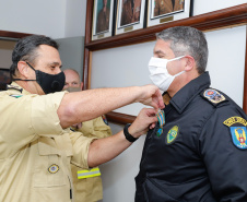 Governador e Secretário da Segurança agradecem trabalho dos bombeiros do Paraná