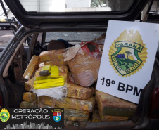 Ações de batalhão da PM no Oeste do estado dobram apreensões de drogas no semestre; 153 armas de fogo foram apreendidas