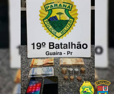 No Oeste do estado, PM apreende carga de cigarros contrabandeados avaliada em mais de 2,5 milhões