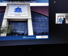 Depen do Paraná apresenta parcerias para ofertar trabalho a presos