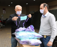 Depen entrega mais sete mil máscaras ao Hospital do Câncer de Cascavel