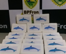 BPFron apreende mais de 21 quilos de cocaína e carro carregado com vinho contrabandeado no oeste do Paraná
