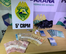 Ações de batalhão da PM no Oeste do estado dobram apreensões de drogas no semestre; 153 armas de fogo foram apreendidas