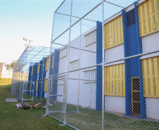  Obras reforçam segurança na Casa de Custódia de Maringá