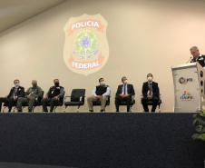 Secretário coronel Marinho participa de divulgação do balanço da 22ª fase da Operação Nova Aliança junto com o ministro da Justiça  