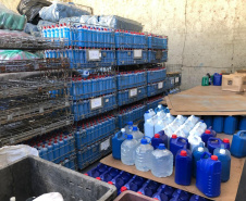 Polícia Civil descobre depósitos clandestinos de álcool em gel falsificados 