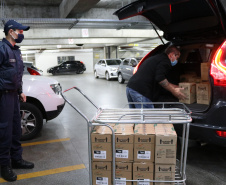 Segurança Pública repassa mais de 134 mil EPIs contra Covid-19 a Guardas Municipais do Paraná