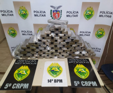 Com a Operação Metrópolis, PM prende 108 pessoas e apreende mais de 400 quilos de maconha