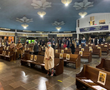 Missa de Ação de Graças pelos 166 anos da PM retoma tradição da Corporação com cerimônia no Santuário Nossa Senhora do Perpétuo Socorro